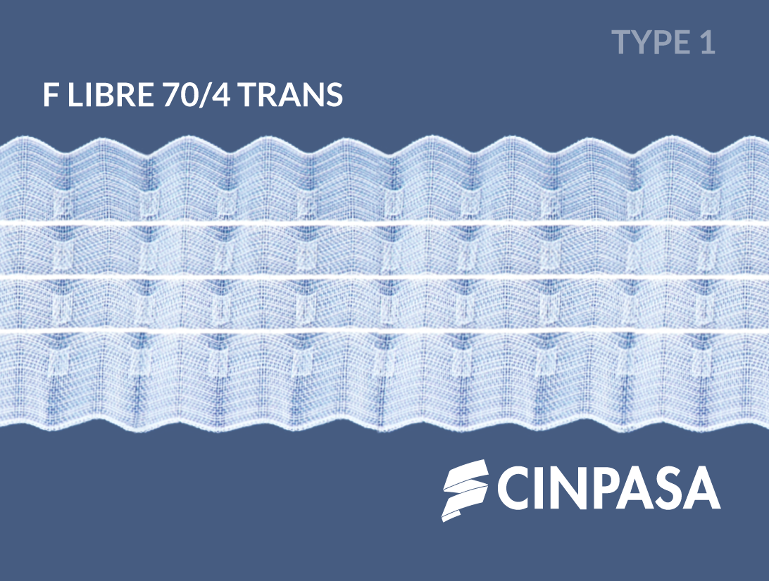  Fronceurs libres transparent 